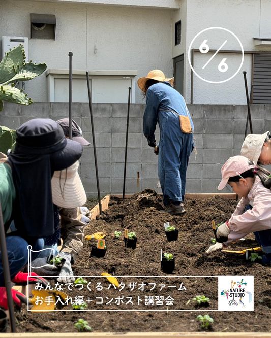 みんなでつくる ハタザオファーム お手入れ編 ＋ コンポスト講習会