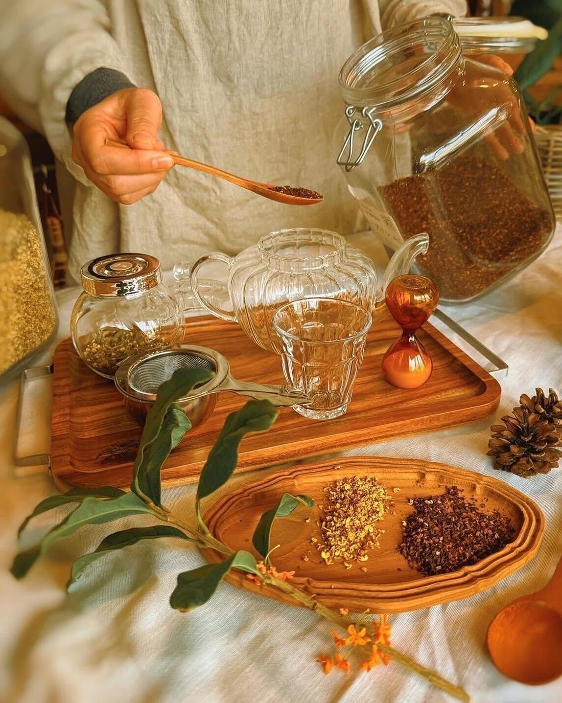 秋のハーブティ講座